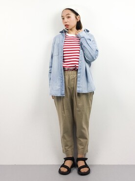 Rachelさん（レディース・149cm）の春コーディネート