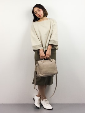 Rachelさん（レディース・149cm）の春コーディネート