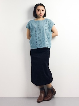 Rachelさん(レディース・149cm)の春コーディネート