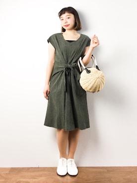 Rachelさん（レディース・149cm）の春コーディネート