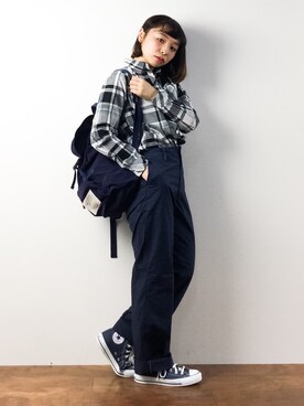 Rachelさん（レディース・149cm）の春コーディネート