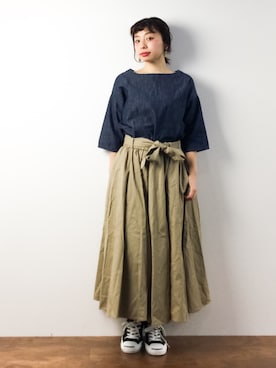 Rachelさん（レディース・149cm）の春コーディネート