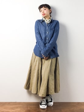 Rachelさん（レディース・149cm）の春コーディネート