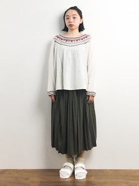 Rachelさん（レディース・149cm）の春コーディネート