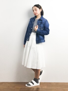 Rachelさん（レディース・149cm）の春コーディネート