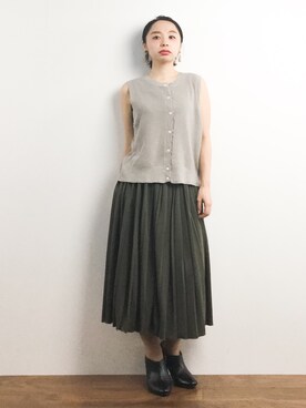 Rachelさん（レディース・149cm）の春コーディネート