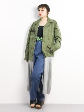 Rachelさん(レディース・149cm)の春コーディネート