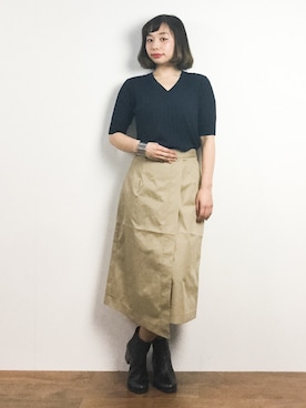 Rachelさん（レディース・149cm）の春コーディネート