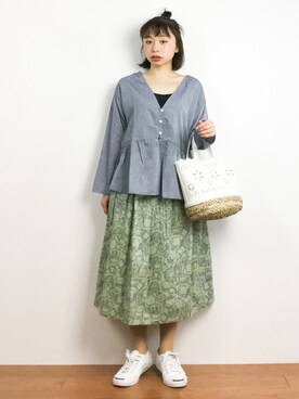 Rachelさん（レディース・149cm）の春コーディネート