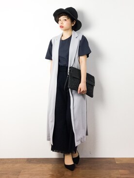 「ハットコーデ」｜Rachelさん（レディース・149cm）の春コーディネート