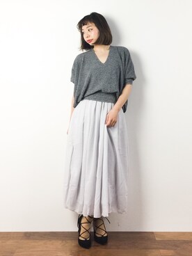 Rachelさん（レディース・149cm）の春コーディネート