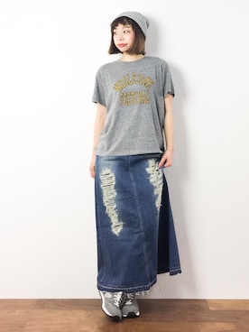 Rachelさん（レディース・149cm）の春コーディネート