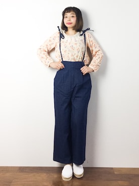 Rachelさん（レディース・149cm）の春コーディネート