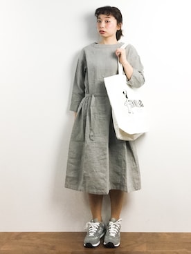 「COLLARS（カラーズ）のアイテム（バッグ）」を使った、Rachelさん（レディース・149cm）の春コーディネート