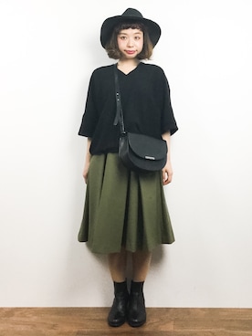 Rachelさん（レディース・149cm）の春コーディネート