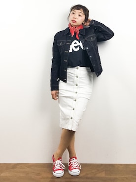 Rachelさん（レディース・149cm）の春コーディネート