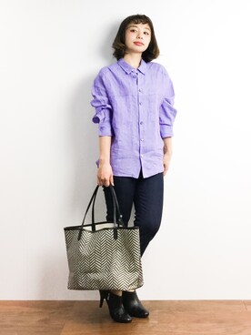 Rachelさん（レディース・149cm）の春コーディネート