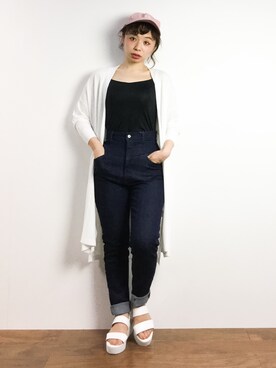 Rachelさん（レディース・149cm）の春コーディネート