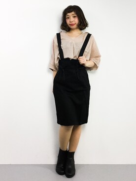 Rachelさん(レディース・149cm)の春コーディネート