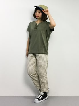 Rachelさん（レディース・149cm）の春コーディネート