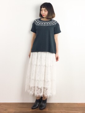Rachelさん（レディース・149cm）の春コーディネート