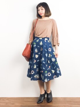 Rachelさん（レディース・149cm）の春コーディネート