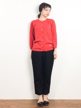 「Sabrina Martone（サブリナマルトーネ）のアイテム」を使った、Rachelさん（レディース・149cm）の春コーディネート