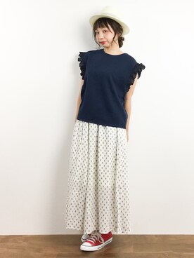 Rachelさん（レディース・149cm）の春コーディネート