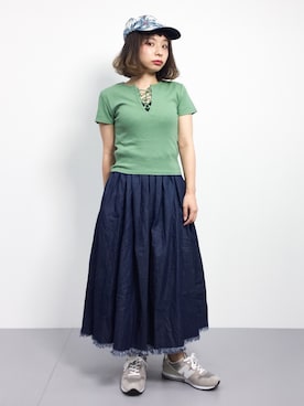 Rachelさん（レディース・149cm）の春コーディネート