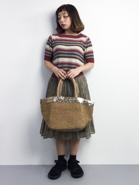 Rachelさん（レディース・149cm）の春コーディネート