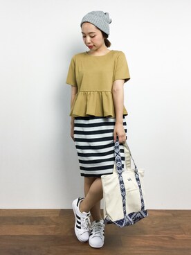 Rachelさん（レディース・149cm）の夏コーディネート