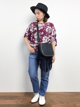 Rachelさん（レディース・149cm）の夏コーディネート