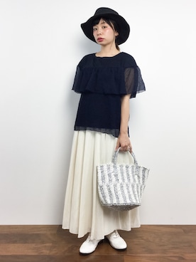 Rachelさん(レディース・149cm)の夏コーディネート