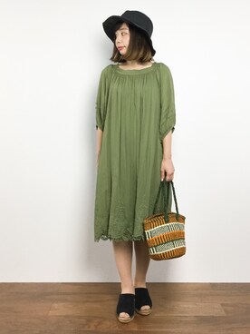 Rachelさん（レディース・149cm）の夏コーディネート