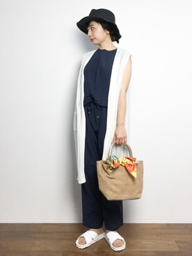 Rachelさん（レディース・149cm）の夏コーディネート