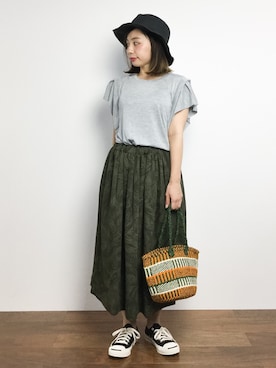 Rachelさん（レディース・149cm）の夏コーディネート