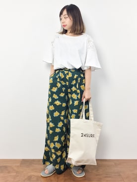 Rachelさん（レディース・149cm）の夏コーディネート