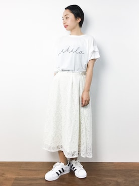 Rachelさん(レディース・149cm)の夏コーディネート