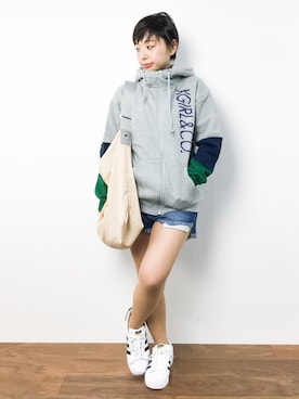 Rachelさん（レディース・149cm）の夏コーディネート