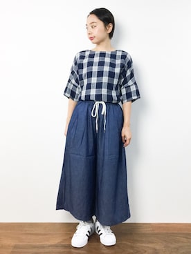 Rachelさん（レディース・149cm）の夏コーディネート