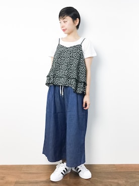 Rachelさん（レディース・149cm）の夏コーディネート