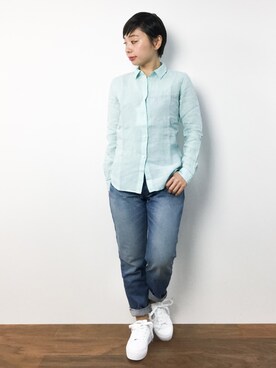 Rachelさん（レディース・149cm）の夏コーディネート