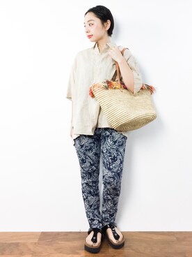 Rachelさん（レディース・149cm）の夏コーディネート