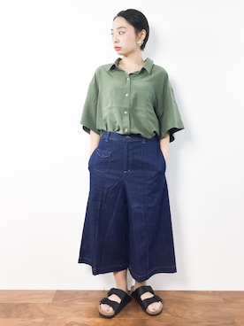 Rachelさん（レディース・149cm）の夏コーディネート