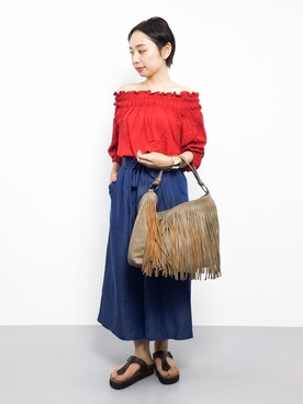 Rachelさん(レディース・149cm)の夏コーディネート