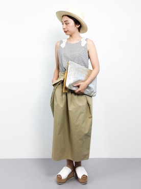 Rachelさん(レディース・149cm)の夏コーディネート