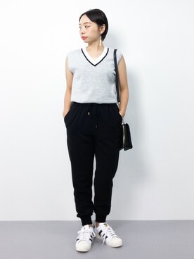 「Raisonne（レゾネ）のアイテム」を使った、Rachelさん（レディース・149cm）の夏コーディネート