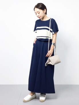 Rachelさん（レディース・149cm）の夏コーディネート