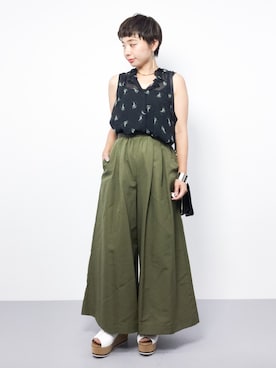 Rachelさん(レディース・149cm)の夏コーディネート