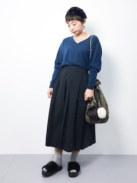 Rachelさん（レディース・149cm）の秋コーディネート